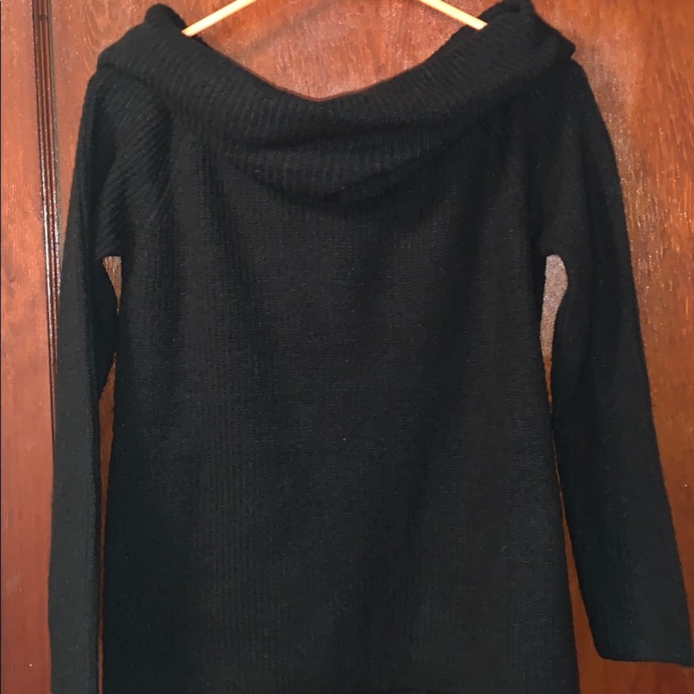 Off the shoulder sweater